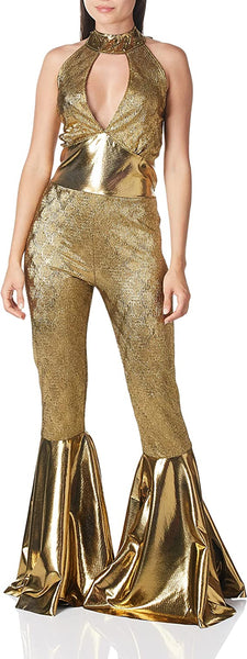 Costume Culture Women's Disco Diva Gold