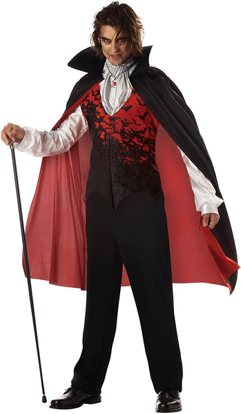California Costumes Men's Prince Of Darkness Halloween Costume Adult Plus