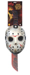 Adult Jason Mask and Machete