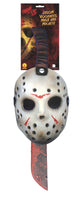 Adult Jason Mask and Machete