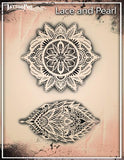 Wiser's Lace & Pearls Tattoo Pro Stencil 2