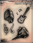 Wiser's Rock And Roll Tattoo Pro Stencil 2