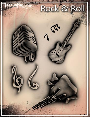 Guitar Tattoo - Tattoo - Pin | TeePublic