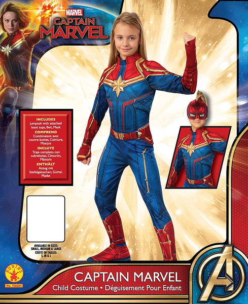Rubie's Captain Marvel Costume CHild Halloween costume