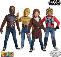 Star Wars set of 4 Dress Up Costumes