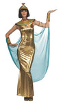 Rubies Costume Deluxe Goddess Cleopatra Empress of Egypt Halloween  Costume, Gold, Adult Standard