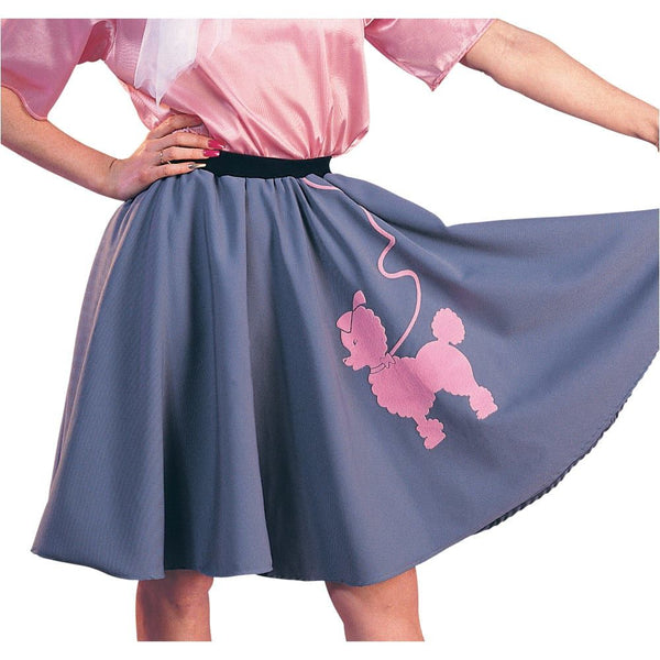 Grey Poodle Skirt - Adult Med