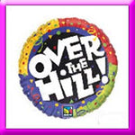 18" Over The Hill Birthday Balloon