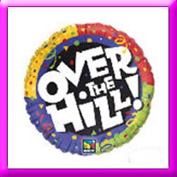 18" Over The Hill Birthday Balloon
