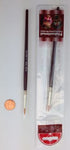 Ruby Red - Small  Round Brush