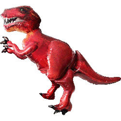 Anagram 61" T-Rex Dinosaur Airwalker balloon