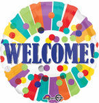 18" Welcome Balloon