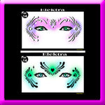 Elektra Stencil Eyes - Adult