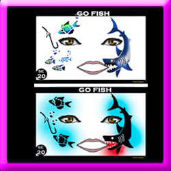 Go Fish Stencil Eyes - Adult