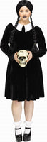 GOTHIC GIRL  Adult wednesday addams