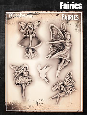 Wiser's Fairies Tattoo Pro Stencil