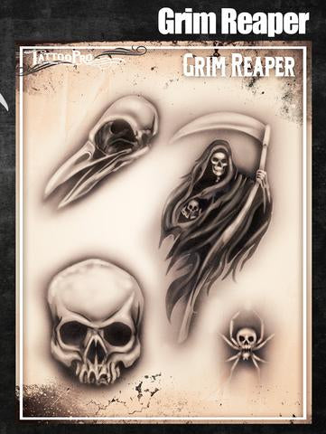 Wiser's Grim Reaper Tattoo Pro Stencil