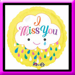 18" I Miss You Foil Balloon