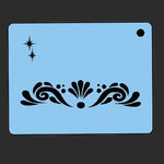 QEZ Stencil - Crown Topper 1