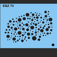 QEZ Stencil - Bubbles