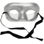 Masquerade Eye Mask Silver can be decorated