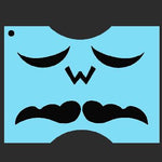 QEZ Stencil - Mustache 3