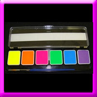 Cheek Fx -  6 colour UV Glow Neon Pallet