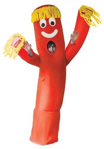 Kids Red Wavy Arm Guy Inflatable Halloween Costume