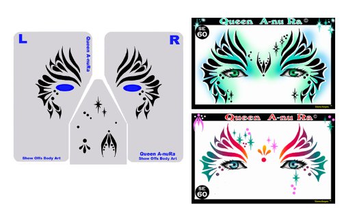Queen A-nu Ra Stencil Eyes - Adult