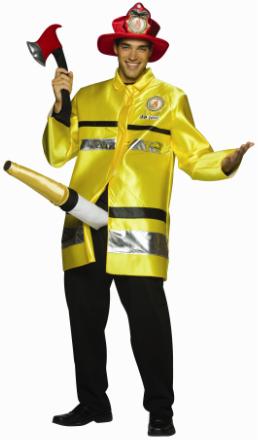 Rasta Imposta FIRE EXTINGUISHER COSTUME ADULT