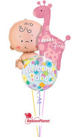 24" Welcome Baby SuperShape Balloon