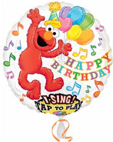 28" ELMO Happy Birthday  SING A TUNE Balloon