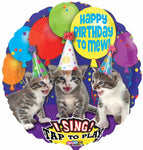 Anagram Balloons HAPPY DAY TO MEW 29" SING A TUNE balloon