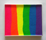 Rainbow Cake - Neon split Large