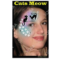 Cats Meow - Profile Stencil