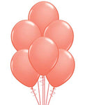 11" Latex Coral Balloon
