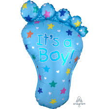 It’s a Boy Foot SuperShape Balloon