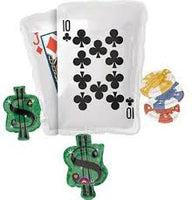 Poker Card SuperShape Balloon