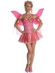Enchanted Fairy Costume Adult Extra Small Pink Wings