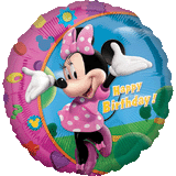 Anagram Balloons MINNIE mouse BIRTHDAY 18"