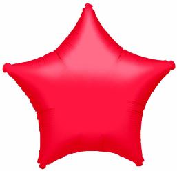 20in Ruby Red Star Balloon