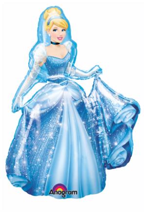 38” Cinderella Airwalker Balloon - Clearance