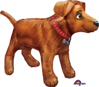 Anagram Dog Puppy SuperShape Balloon