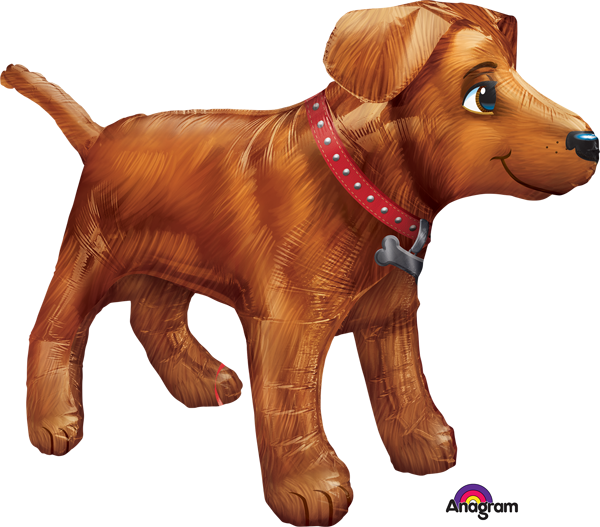 Anagram Dog Puppy SuperShape Balloon