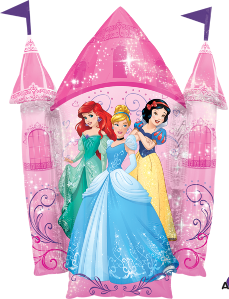 Disney princess Castle  SuperShape Balloon