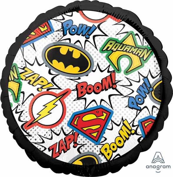 Anagram Balloons JUSTICE LEAGUE 18" foil round balloon