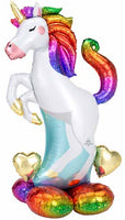 Anagram Airloonz 55" Foil Balloon Air filled- Unicorn