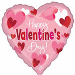 Anagram Balloons Happy Valentine's Day PLAYFUL HEARTS 18" foil heart balloon