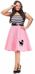 Fun World POODLE SKIRT DRESS ONE SIZE FITS 16W-20 plus 50's 60's