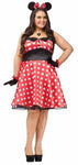 RETRO MISS MOUSE WOMENS PLUS 16W-20W